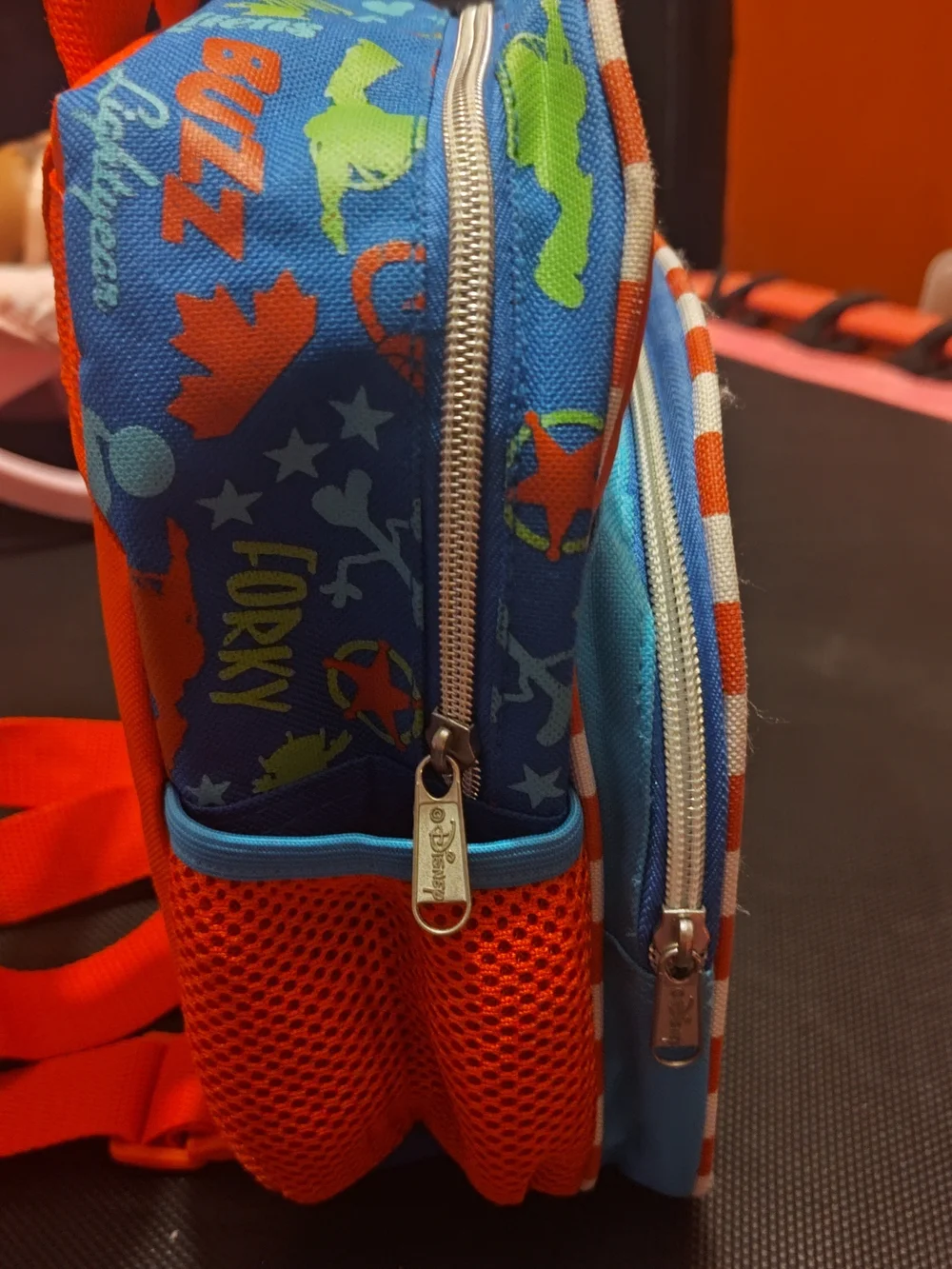 Disney Toy Story Backpack - Red Blue Green Rescue Squad